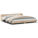 sengeramme uden madras 200x200 cm massivt fyrretræ