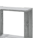 bogreol til hjørne 50x50x102 cm 3 hylder konstrueret træ