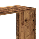 bogreol 45x23,5x162,5 cm 5 hylder konstrueret træ gammelt træ
