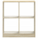 skab 68,5x32x75 cm konstrueret træ sonoma-eg