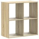 skab 68,5x32x68,5 cm konstrueret træ sonoma-eg