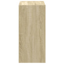 skab 68,5x32x68,5 cm konstrueret træ sonoma-eg
