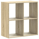skab 68,5x32x68,5 cm konstrueret træ sonoma-eg