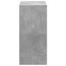 skab 68,5x32x68,5 cm konstrueret træ betongrå