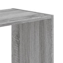 skab 68,5x32x68,5 cm konstrueret træ grå sonoma-eg