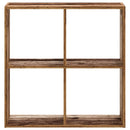 skab 68,5x32x68,5 cm konstrueret træ antikt træ