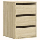 kommode til hjørne 40x41x58 cm konstrueret træ sonoma-eg