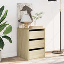 kommode til hjørne 40x41x58 cm konstrueret træ sonoma-eg