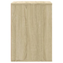 kommode til hjørne 60x41x58 cm konstrueret træ sonoma-eg
