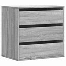 kommode til hjørne 60x41x58 cm konstrueret træ grå sonoma-eg