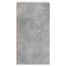 kommode til hjørne 40x41x76 cm konstrueret træ betongrå