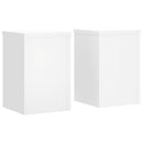plantestativer 2 stk. 20x20x30 cm konstrueret træ hid