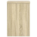 plantestativer 2 stk. 20x20x30 cm konstrueret træ sonoma-eg