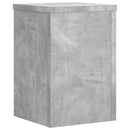 plantestativer 2 stk. 20x20x30 cm konstrueret træ betongrå