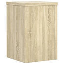 plantestativer 2 stk. 25x25x35 cm konstrueret træ sonoma-eg
