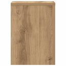plantestativer 2 stk. 25x25x35 cm konstrueret træ egetræsfarvet