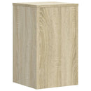 plantestativer 2 stk. 30x30x50 cm konstrueret træ sonoma-eg
