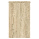 plantestativer 2 stk. 30x30x50 cm konstrueret træ sonoma-eg