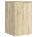 plantestativer 2 stk. 30x30x50 cm konstrueret træ sonoma-eg