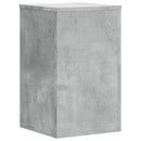 plantestativer 2 stk. 30x30x50 cm konstrueret træ betongrå