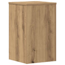 plantestativer 2 stk. 30x30x50 cm konstrueret træ egetræsfarvet
