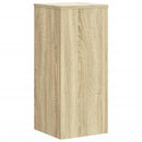 plantestativer 2 stk. 30x30x70 cm konstrueret træ sonoma-eg