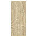 plantestativer 2 stk. 30x30x70 cm konstrueret træ sonoma-eg