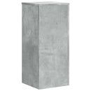 plantestativer 2 stk. 30x30x70 cm konstrueret træ betongrå