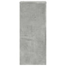 plantestativer 2 stk. 30x30x70 cm konstrueret træ betongrå