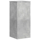 plantestativer 2 stk. 30x30x70 cm konstrueret træ betongrå