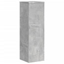 plantestativer 2 stk. 25x25x80 cm konstrueret træ betongrå