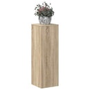 plantestativ 33x33x100 cm konstrueret træ sonoma-eg