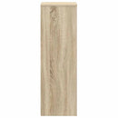 plantestativ 33x33x100 cm konstrueret træ sonoma-eg