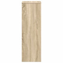 plantestativ 33x33x100 cm konstrueret træ sonoma-eg