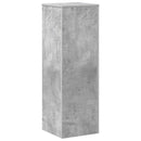 plantestativ 33x33x100 cm konstrueret træ betongrå