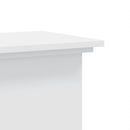 plantestativ 33x33x60 cm konstrueret træ hvid