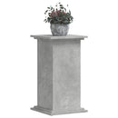 plantestativ 33x33x60 cm konstrueret træ betongrå