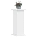 plantestativ 33x33x80 cm konstrueret træ hvid