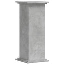plantestativ 33x33x80 cm konstrueret træ betongrå