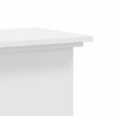 plantestativ 33x33x100 cm konstrueret træ hvid