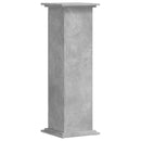 plantestativ 33x33x100 cm konstrueret træ betongrå
