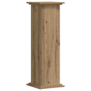 plantestativ 33x33x100 cm konstrueret træ gammelt egetræslook