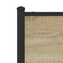 sengeramme uden madras 90x200 cm metal sonoma-eg