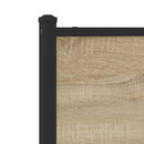 sengeramme uden madras 107x203 cm metal sonoma-eg