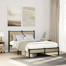 sengeramme uden madras 120x190 cm metal sonoma-eg