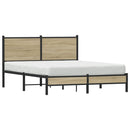 sengeramme uden madras 137x190 cm sonoma-eg