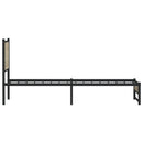 sengeramme uden madras 90x190 cm metal sonoma-eg