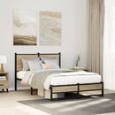 sengeramme uden madras 120x200 cm metal sonoma-eg