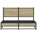 sengeramme uden madras 137x190 cm sonoma-eg