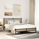 sengeramme uden madras 140x200 cm metal sonoma-eg